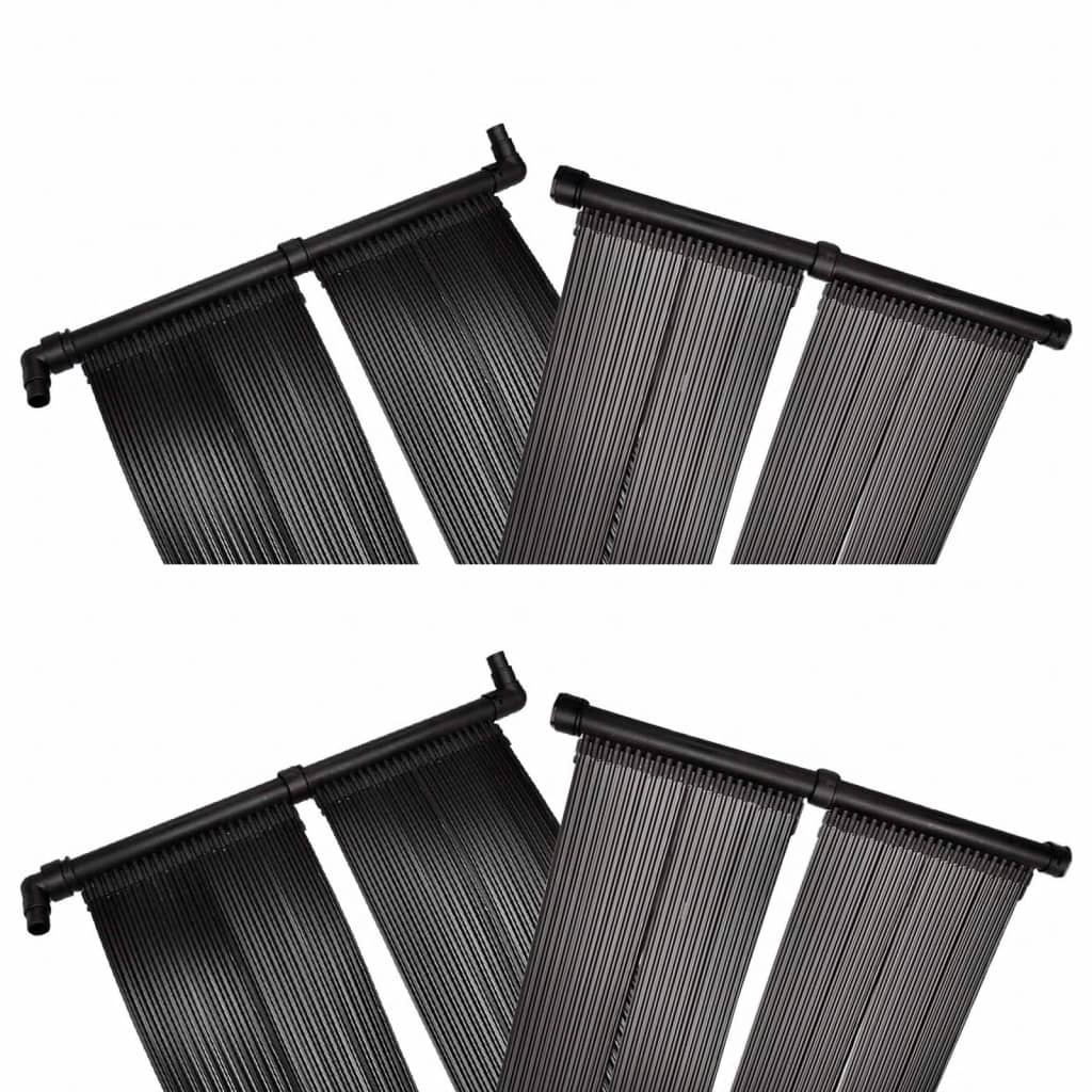 NNEVL Solar Pool Heater Panel 4 pcs 80x620 cm-0