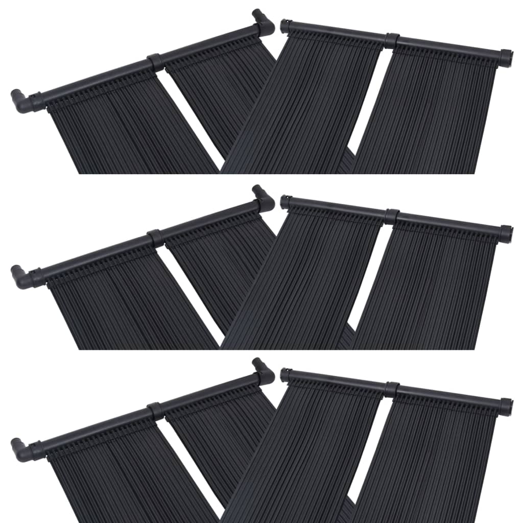 NNEVL Solar Pool Heater Panel 6 pcs 80x310 cm-0