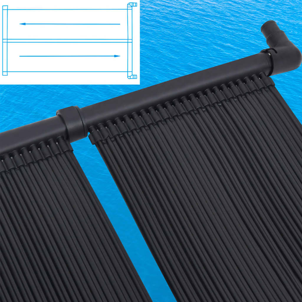 NNEVL Solar Pool Heater Panel 6 pcs 80x310 cm-2