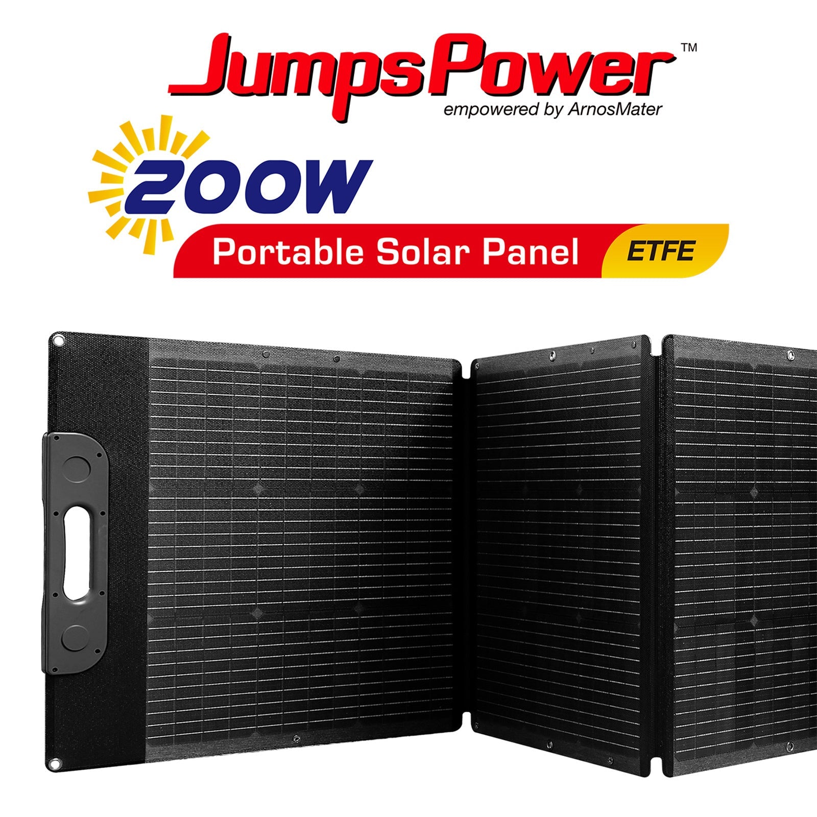 NNEDSZ 200W Solar Panel Portable Charger JumpsPower Power Generator Foldable-1