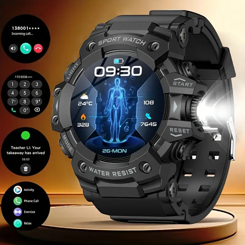 NNETM Smartwatch for Men Wireless Fitness and Sports Tracker