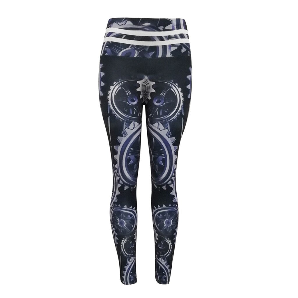 Leggings sport women fitness Print High Waist Leggings Fitness Sports Running Yoga Athletic Pants sport leggings